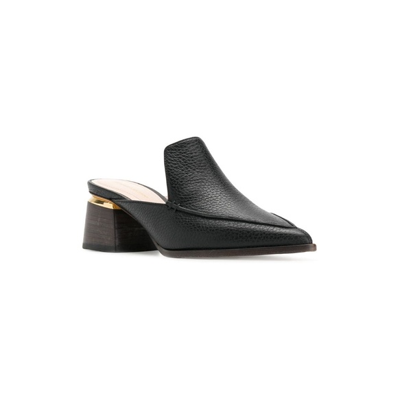 Nicholas Kirkwood Beya Mules in black - Picture 3 of 4